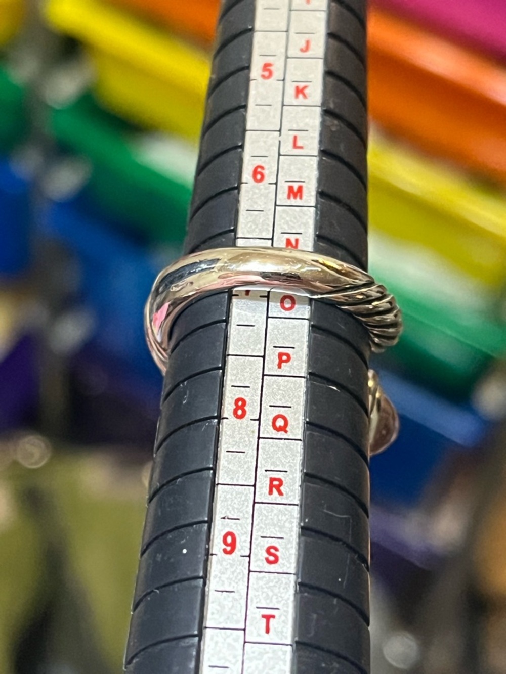 Pink Cable Wrap Around Ring - Picture 14 of 16